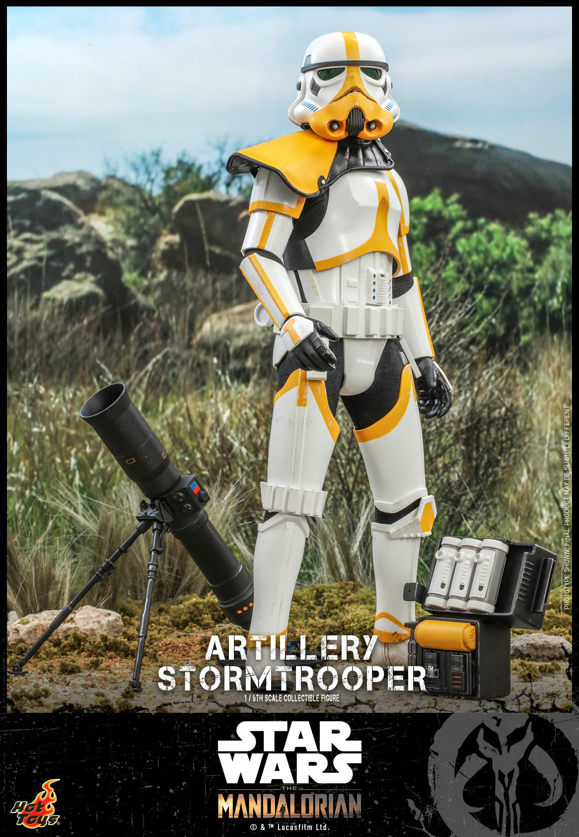 Artillery Stormtrooper 1/6 - Star Wars: The Mandalorian Hot Toys