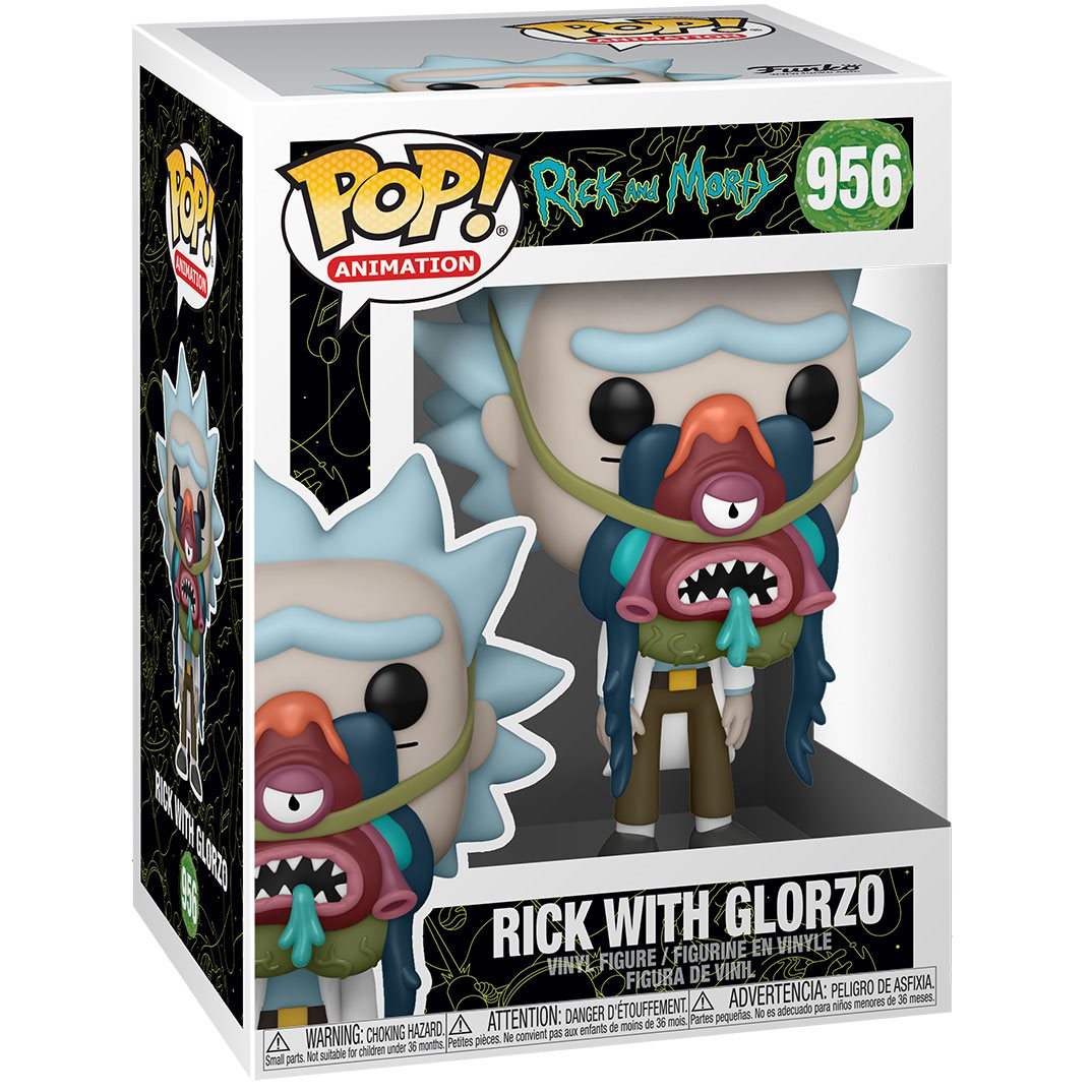 Rick with Glorzo 956 - Funko Pop! Animation