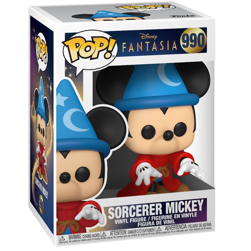 Sorcerer Mickey 990 - Funko Pop! Disney Fantasia