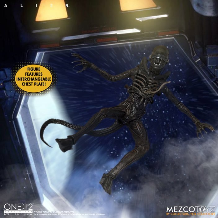 Alien One:12 - Alien Mezco Toyz