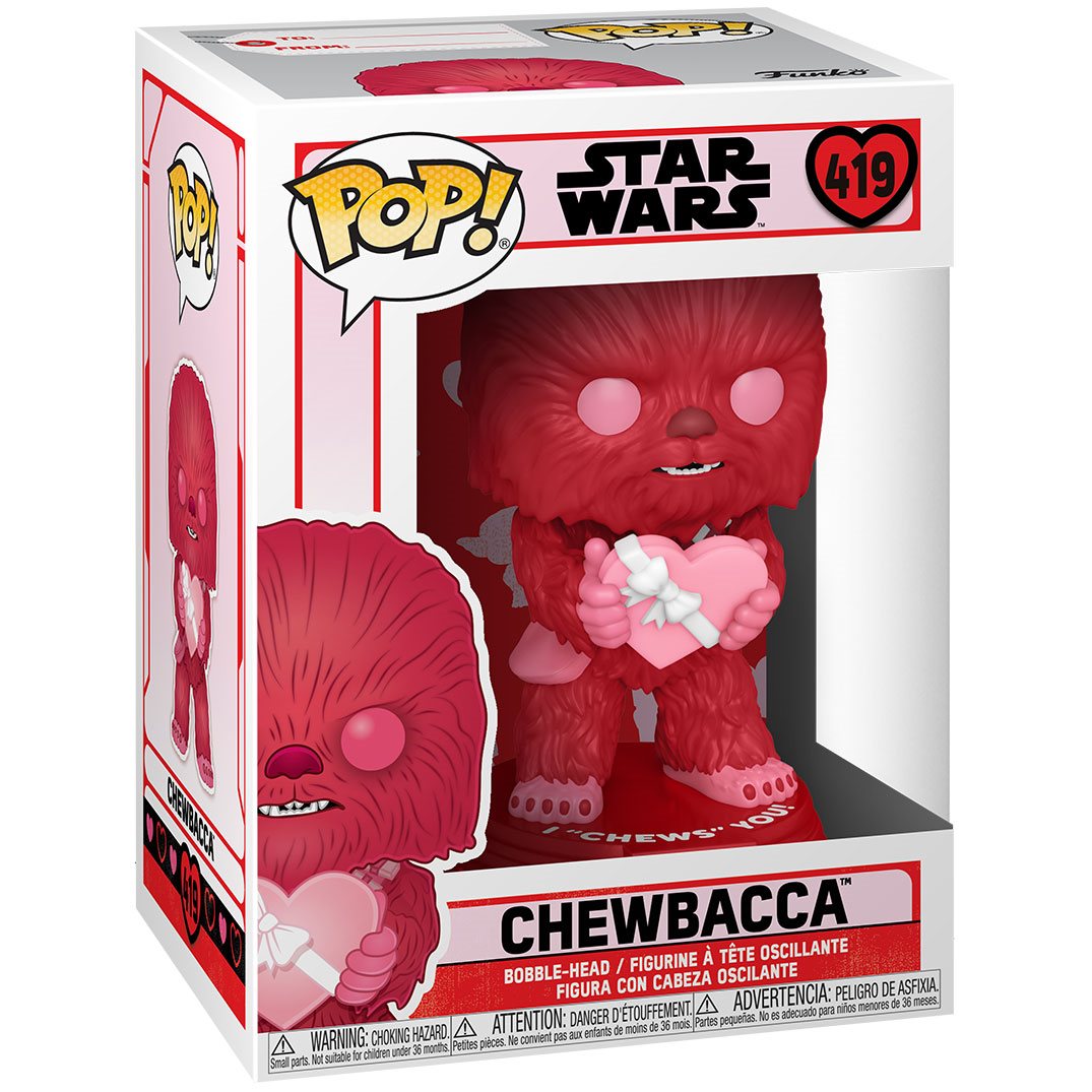 Chewbacca Valentines 419 - Funko Pop! Star Wars