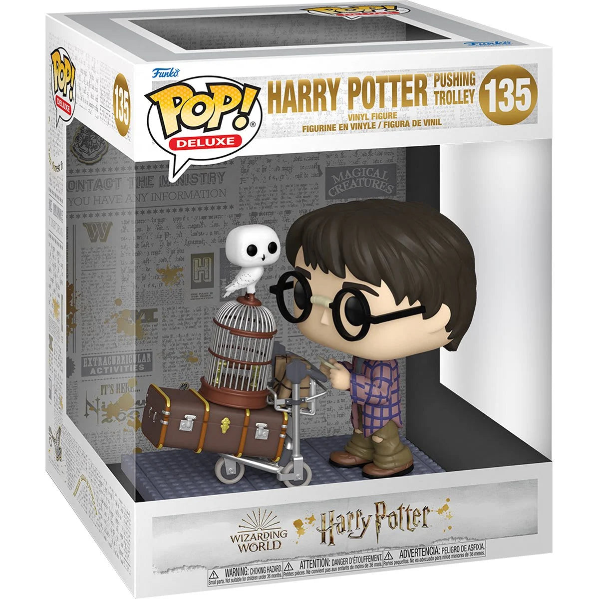 Harry Potter Pushing Trolley 135 - Funko Pop! Deluxe