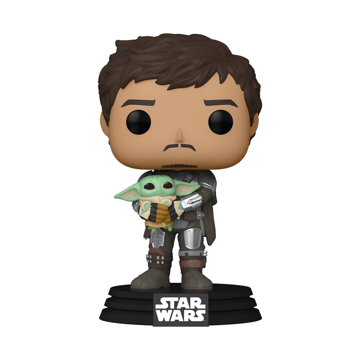 The Mandalorian Holding Grogu 461 - Funko Pop! Star Wars: The Mandalorian