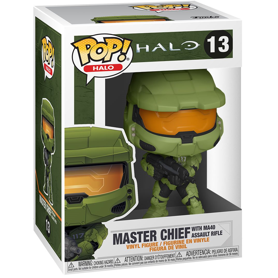 Master Chief with MA40 Assault Rifle 13 - Funko Pop! Halo