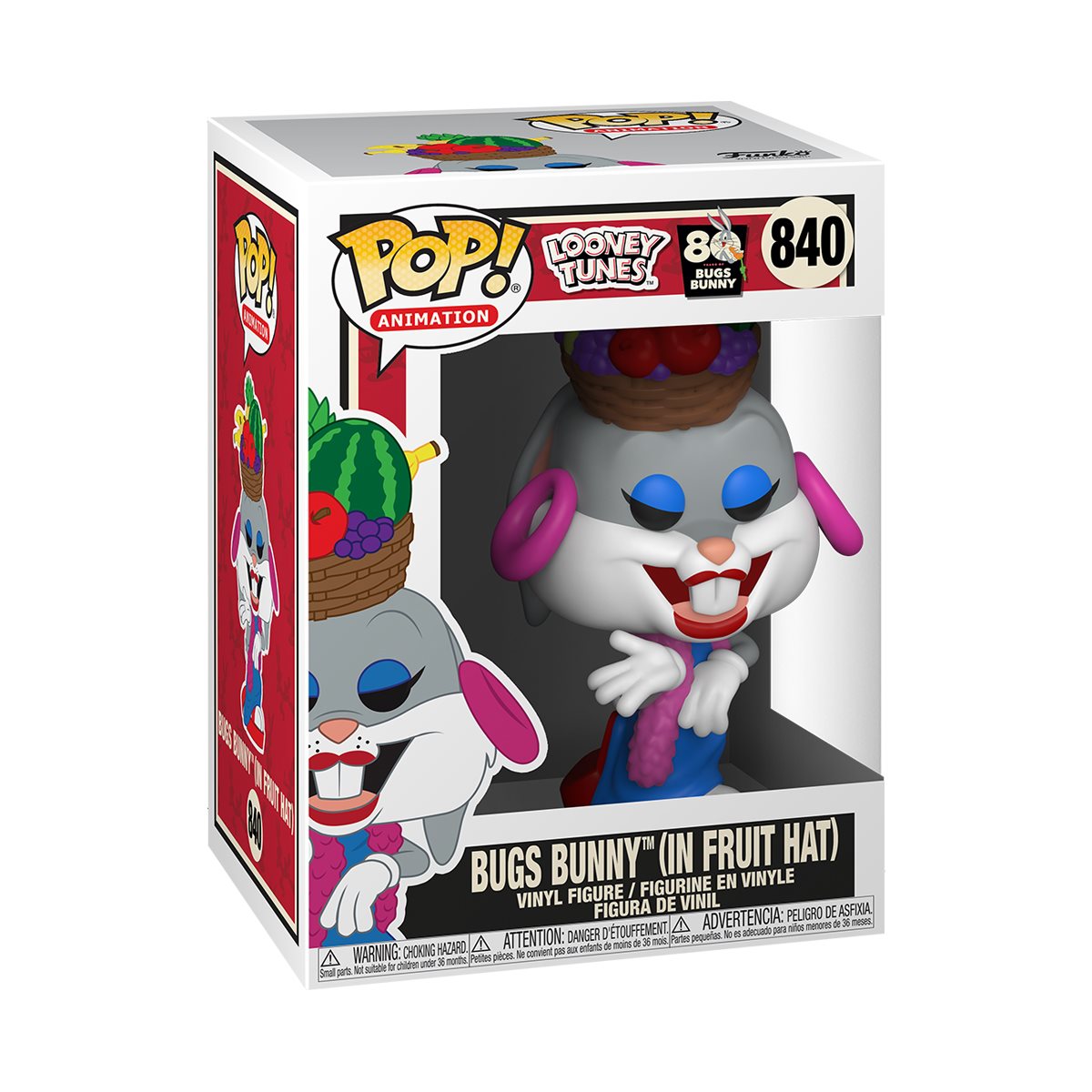 Bugs Bunny in Fruit Hat 840 - Funko Pop! Animation