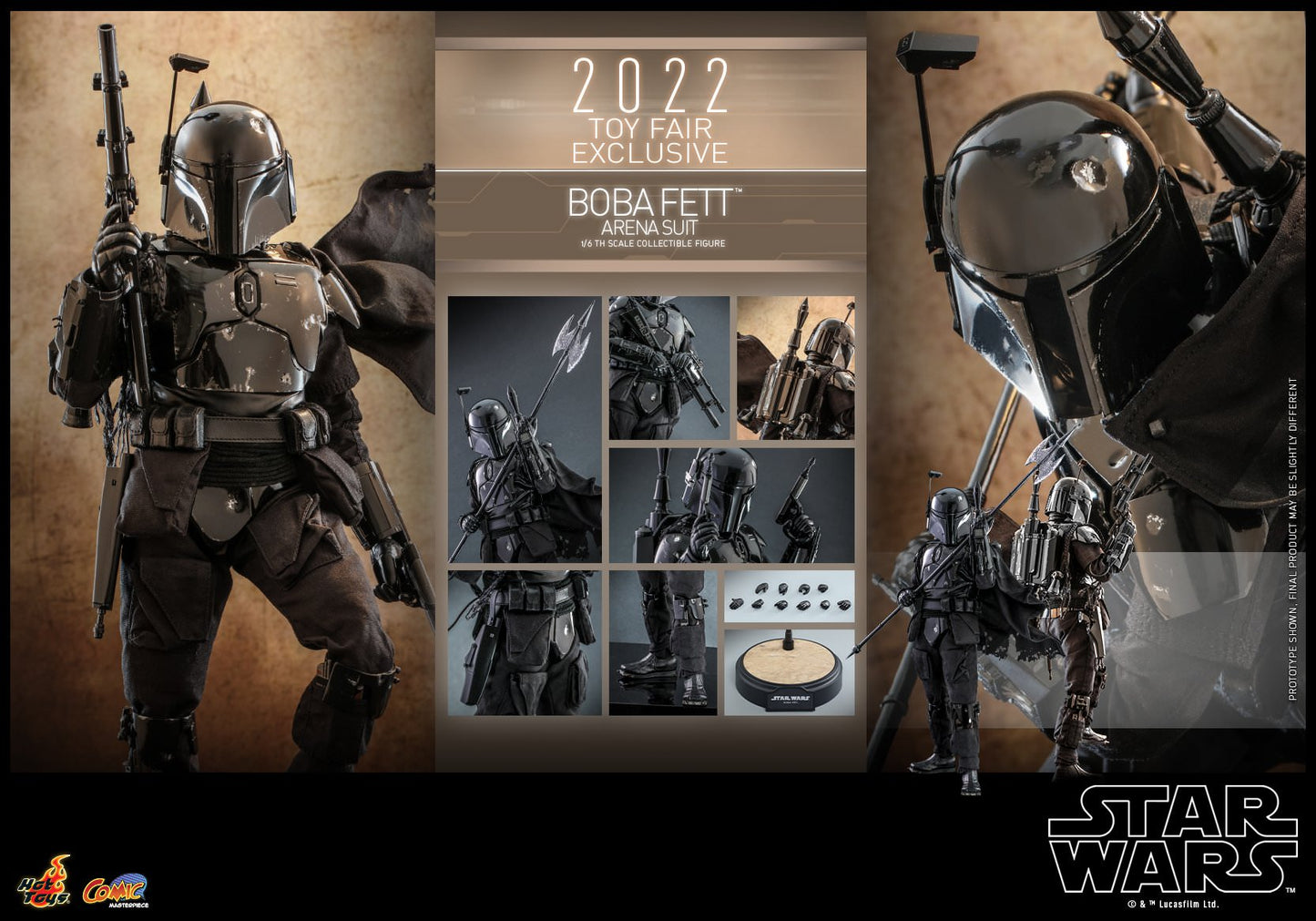 Boba Fett Arena Suit 1/6 - Star Wars Hot Toys