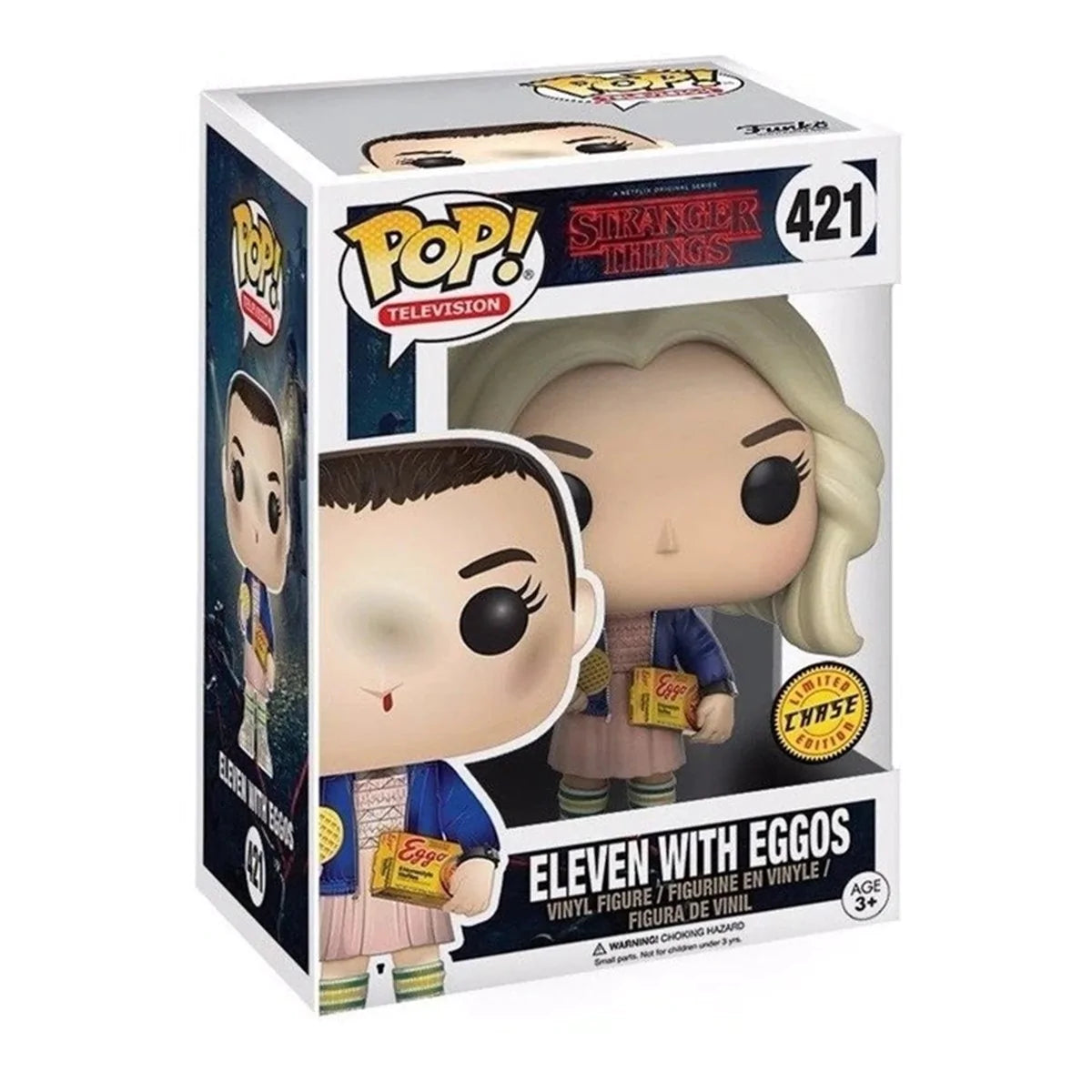 Eleven with Eggos 421 Chase - Funko Pop! Television