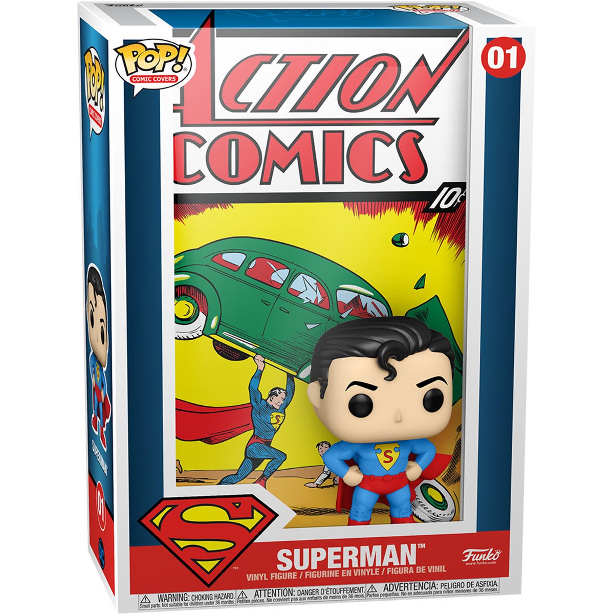 Superman 01 - Funko Pop! Comic Covers