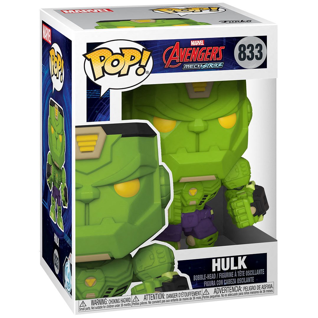 Hulk 833 - Funko Pop! Marvel's Avengers Mech Strike