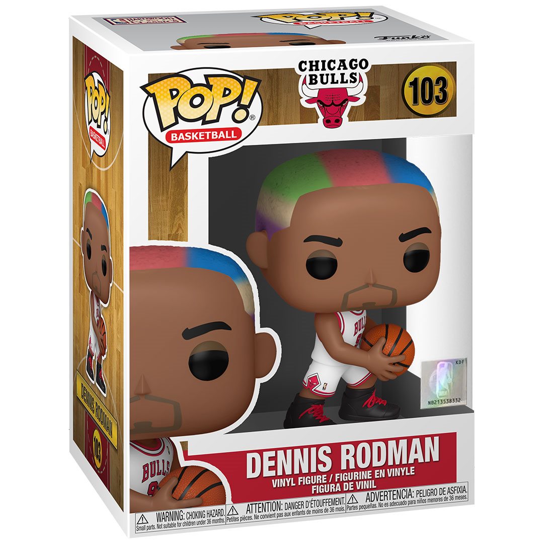 Dennis Rodman (Bulls Home) 103 - Funko Pop! Basketball