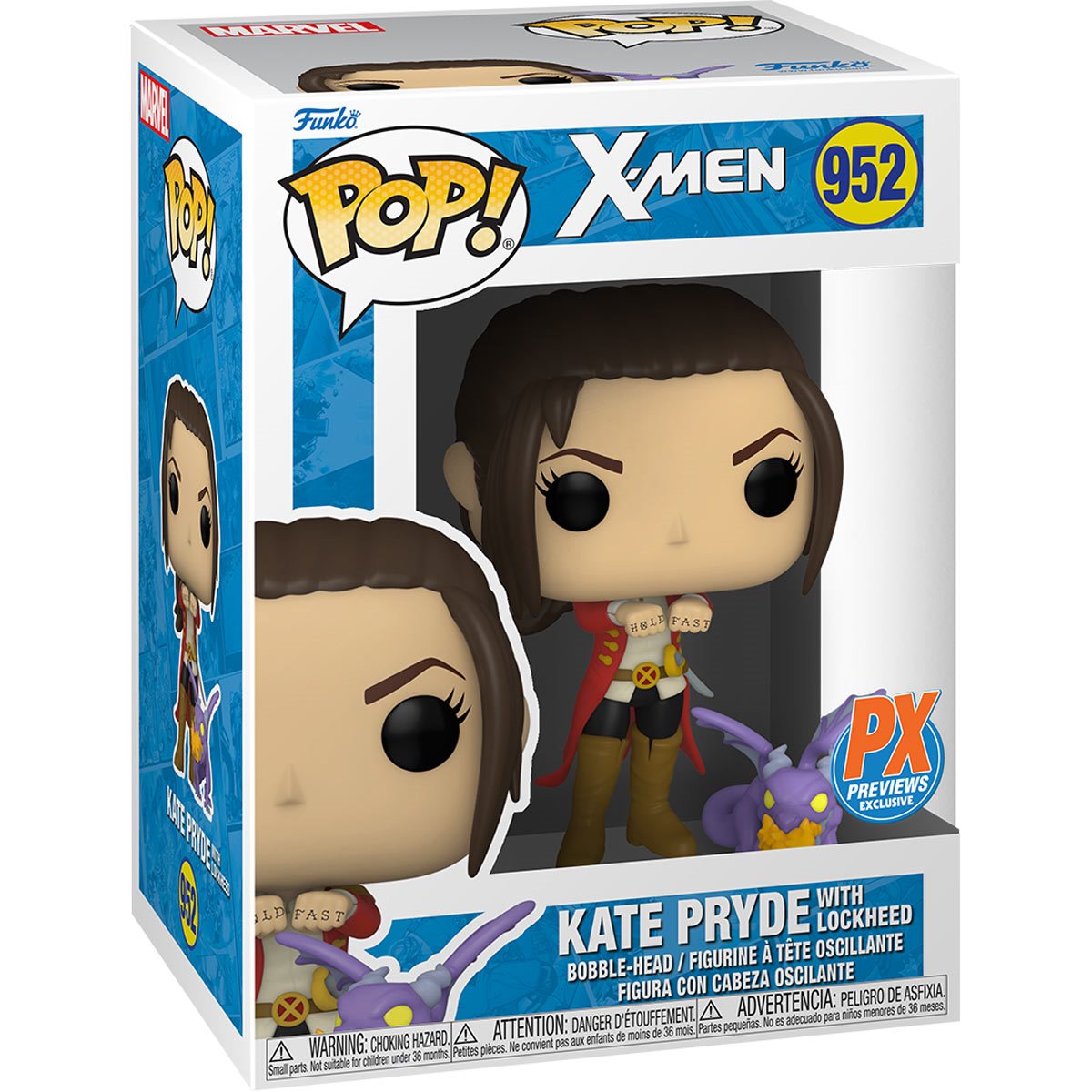 Kate Pryde with Lockheed 952 PX - Funko Pop! X-Men
