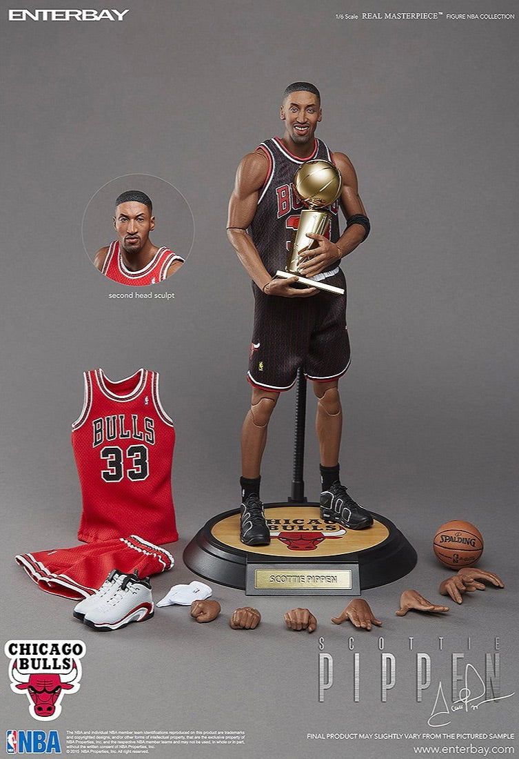 Scottie Pippen 1/6 - NBA Real Masterpiece Enterbay