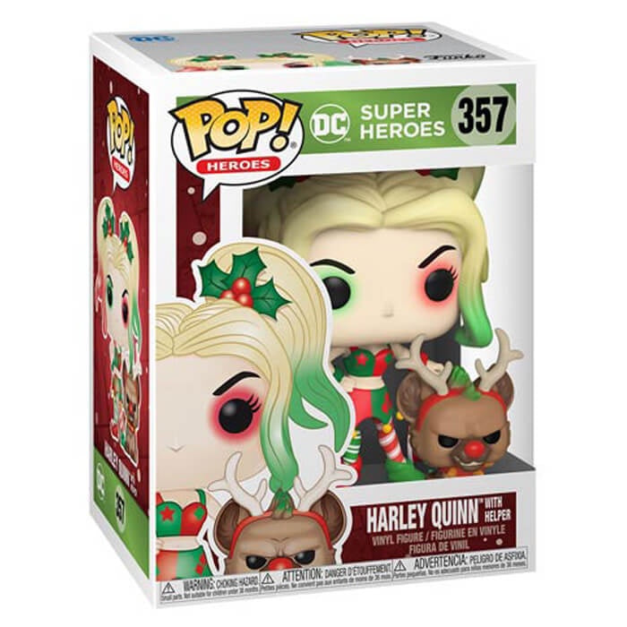 Harley Quinn with Helper 357 - Funko Pop! Heroes