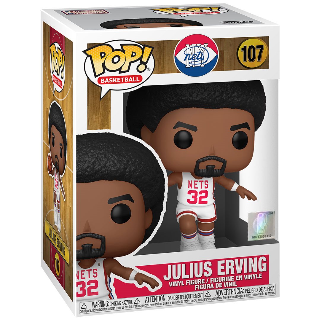 Julius Erving (Nets Home) 107 - Funko Pop! Basketball