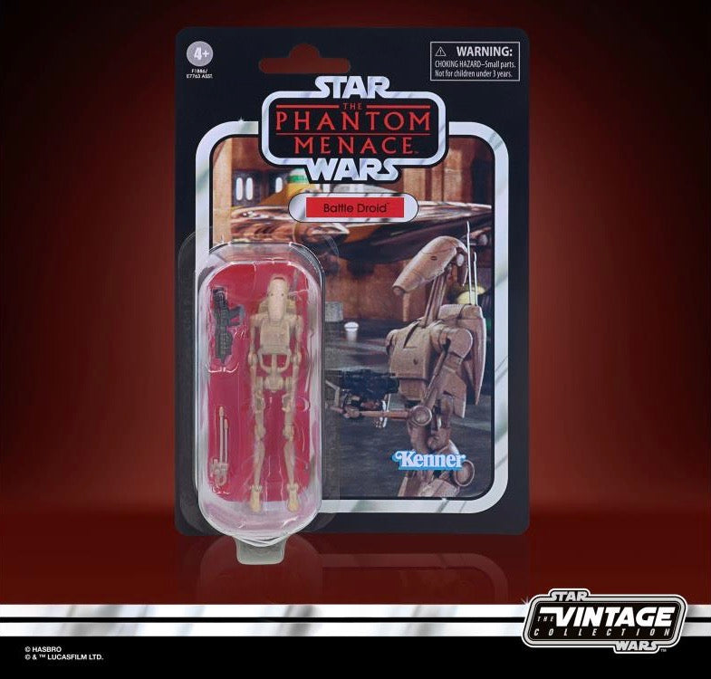 Battle Droid - Star Wars: The Phantom Menace Hasbro Vintage