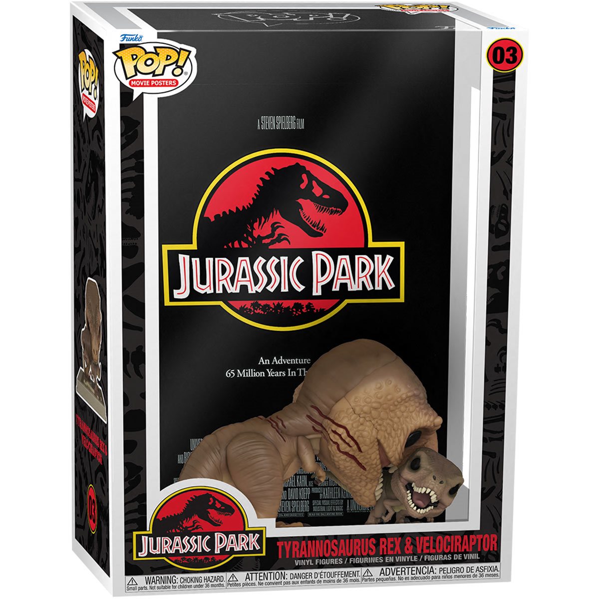 Tyrannosaurus Rex and Velociraptor 03 - Funko Pop! Movie Posters