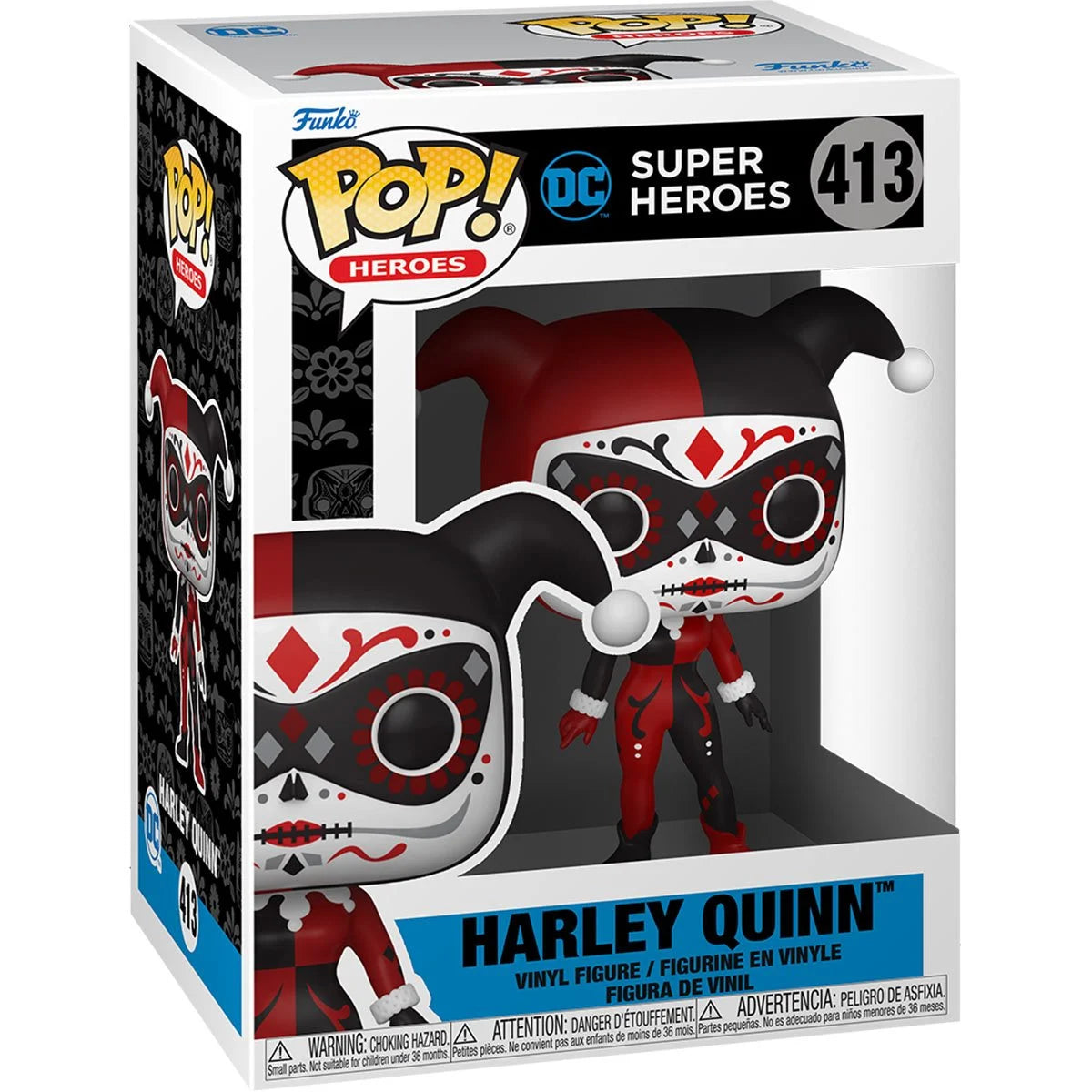 Harley Quinn (Día de los Muertos) 413 - Funko Pop! Heroes