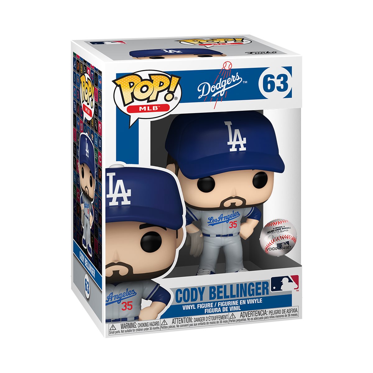 Cody Bellinger (Road Uniform) 63 - Funko Pop! MLB