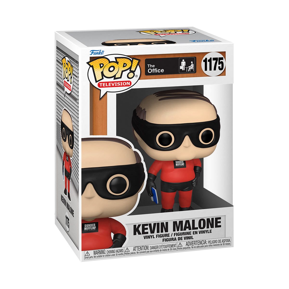 Kevin Malone as Dunder Mifflin (Superhero) 1175 - Funko Pop! Television