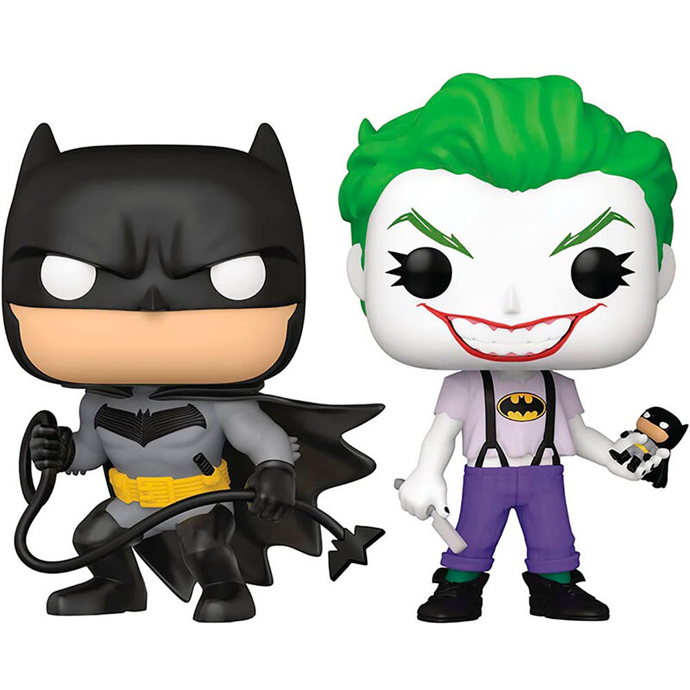 White Knight Batman & White Knight The Joker 2 Pack PX - Funko Pop! Heroes