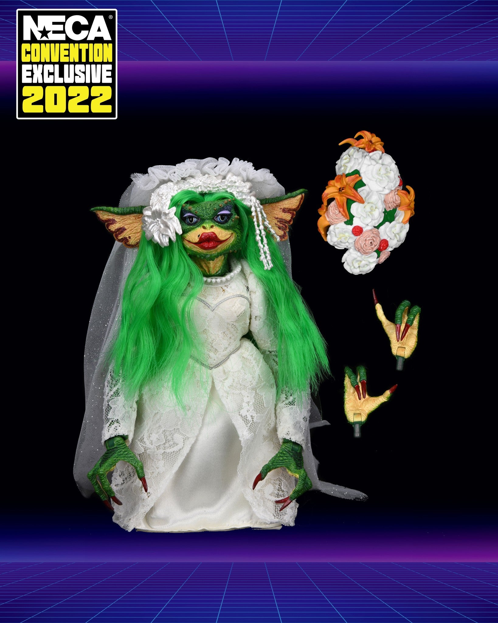 Greta Wedding Dress Ultimate Sdcc 2022 Exclusive Gremlins 2 The N Toylover Store