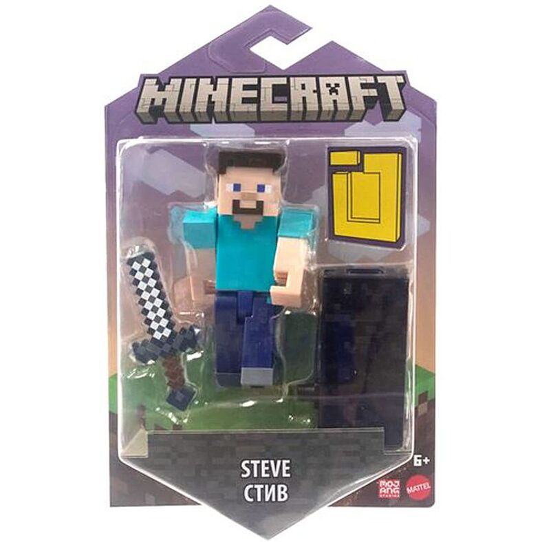 Steve Build-A-Portal - Minecraft Mattel
