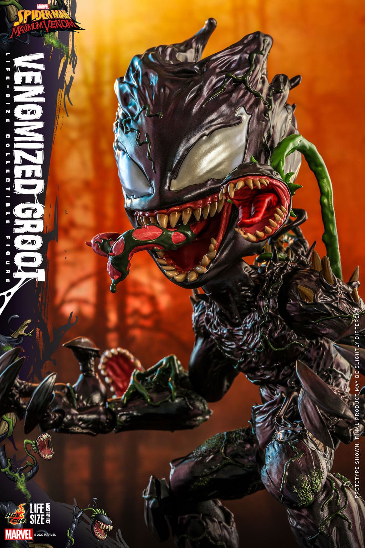 Venomized Groot 1/1 - Spider-Man: Maximum Venom Hot Toys