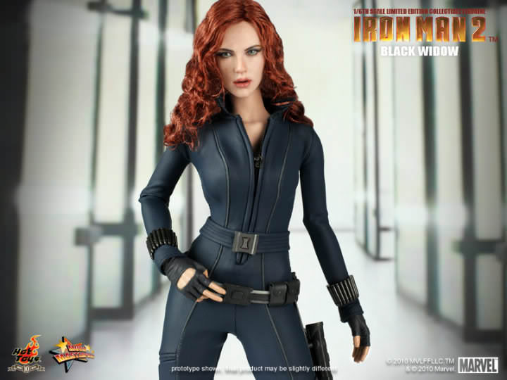 Black Widow 1/6 - Iron Man 2 Hot Toys