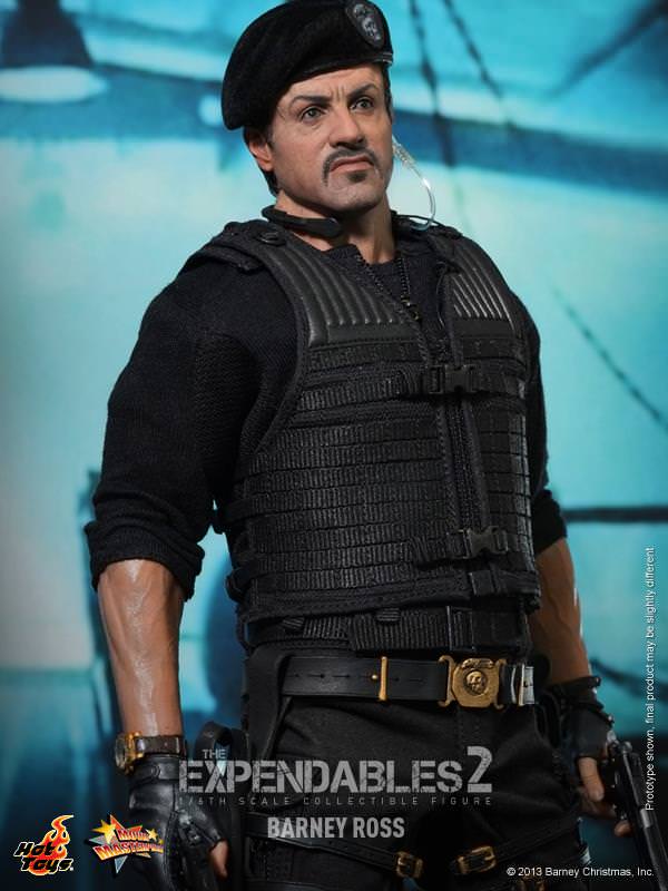 Barney Ross 1/6 - The Expendables 2 Hot Toys