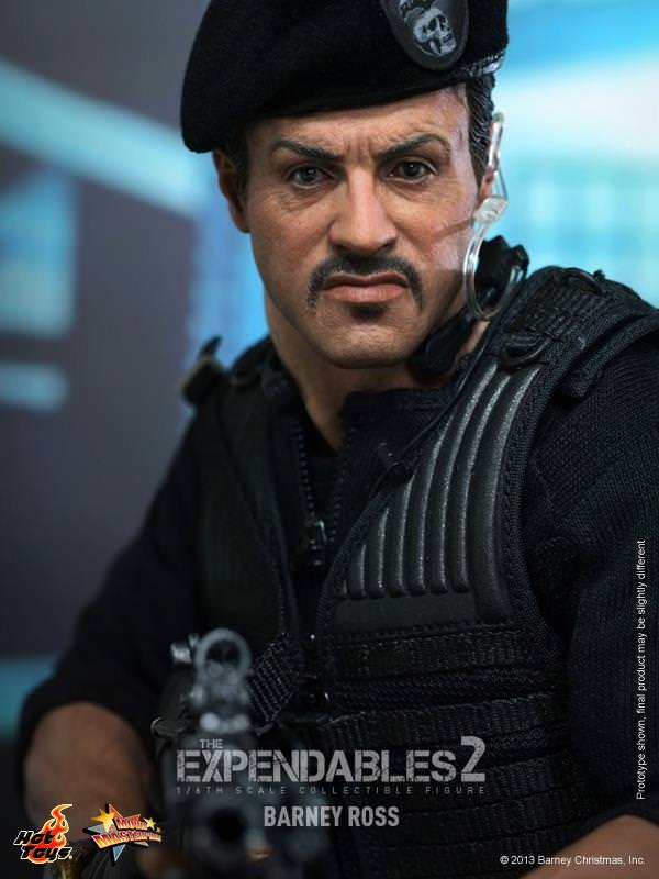 Barney Ross 1/6 - The Expendables 2 Hot Toys