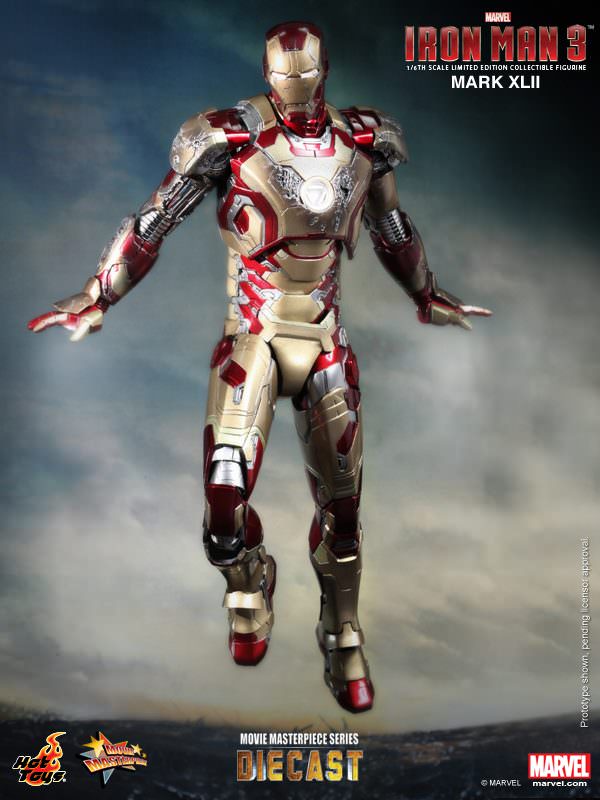 Iron Man Mark XLII 1/6 - Iron Man 3 Hot Toys