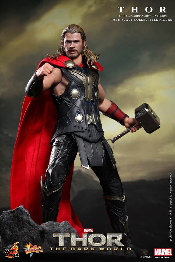 Thor Light Asgardian Armor 1/6 - Thor: The Dark World Hot Toys