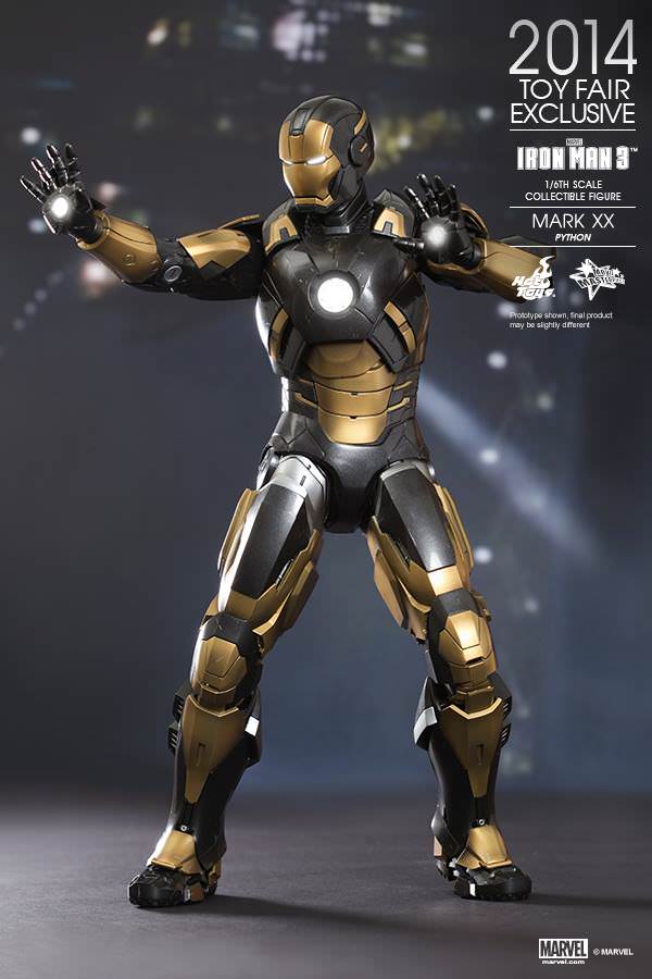 Iron Man Mark XX Python 1/6 - Iron Man 3 Hot Toys