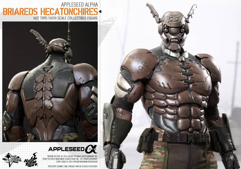 Briareos Hecatonchires 1/6 - Appleseed Alpha Hot Toys