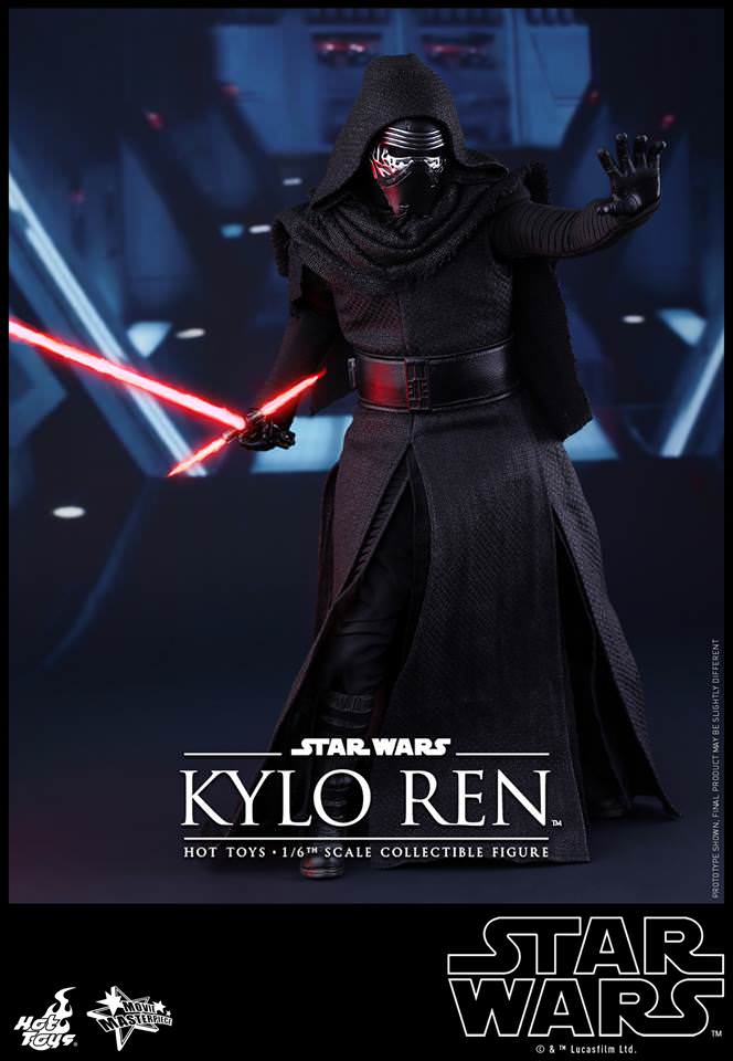 Kylo Ren 1/6 - Star Wars: The Force Awakens Hot Toys