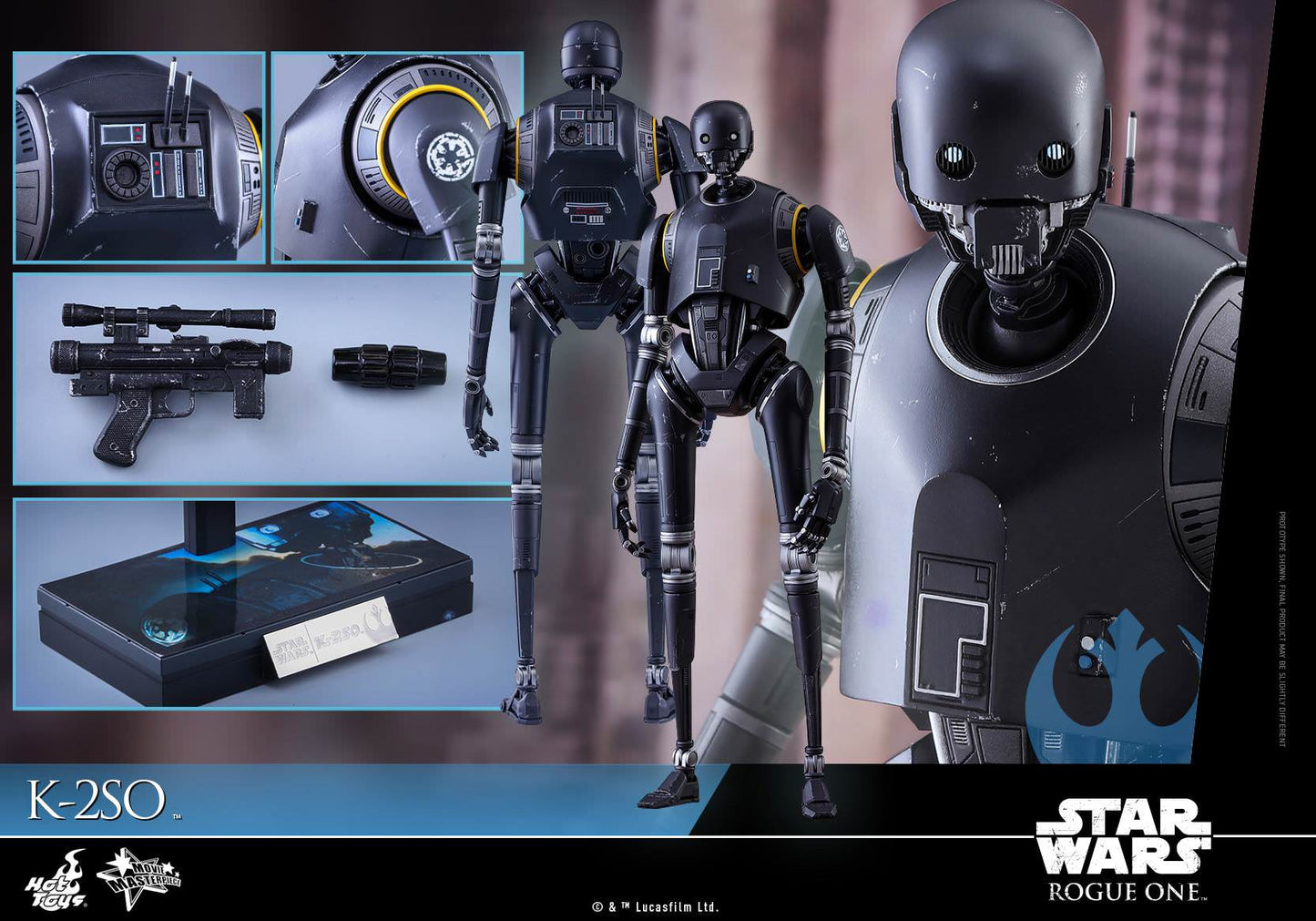 K-2SO 1/6 - Rogue One: A Star Wars Story Hot Toys