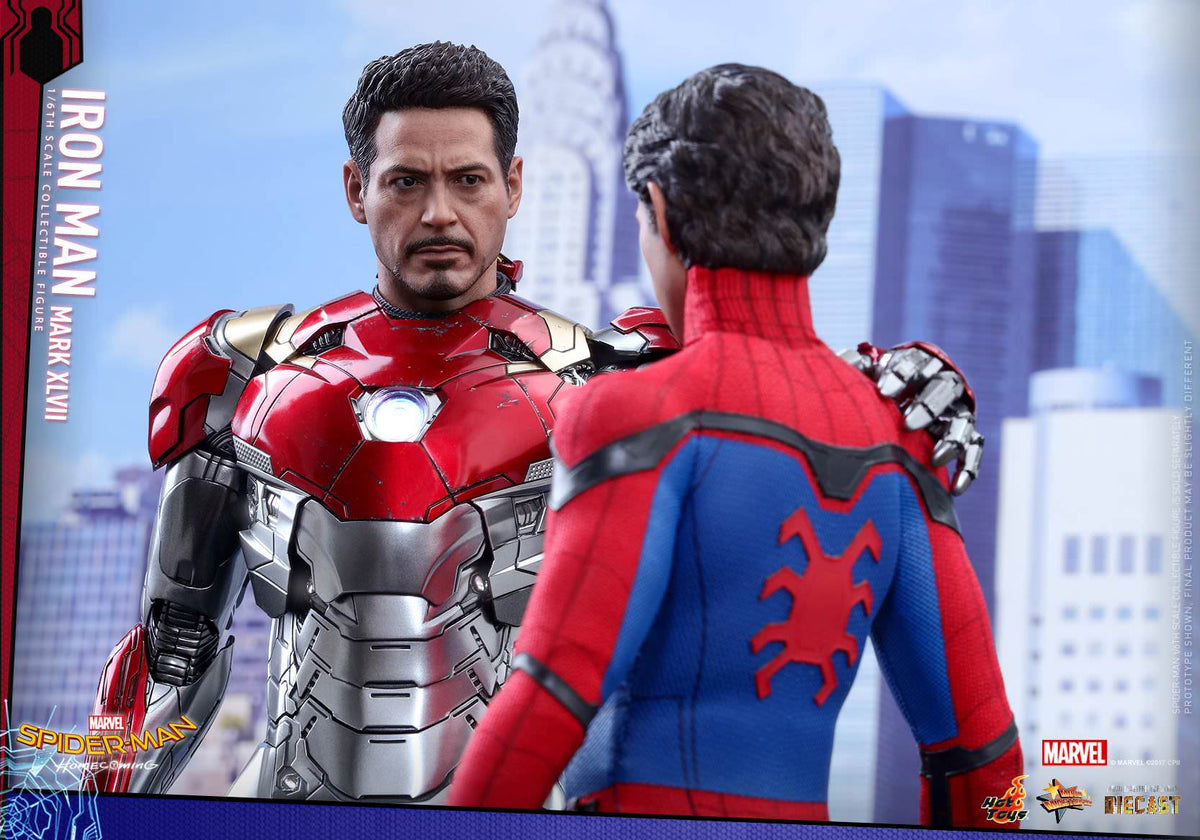 Iron Man Mark XLVII 1/6 - Spider-Man: Homecoming Hot Toys Die-Cast Metal