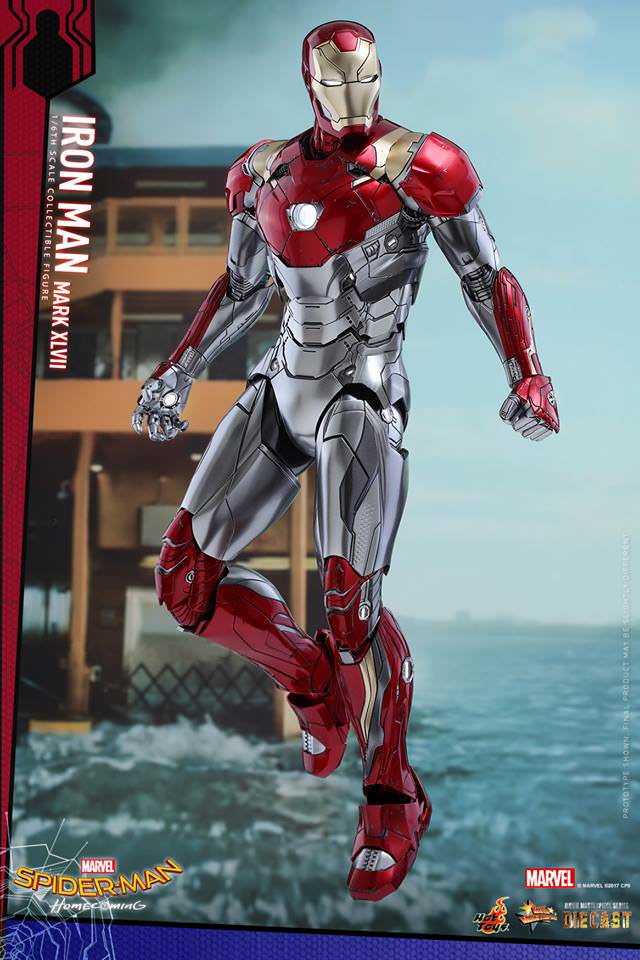 Iron Man Mark XLVII 1/6 - Spider-Man: Homecoming Hot Toys Die-Cast Metal