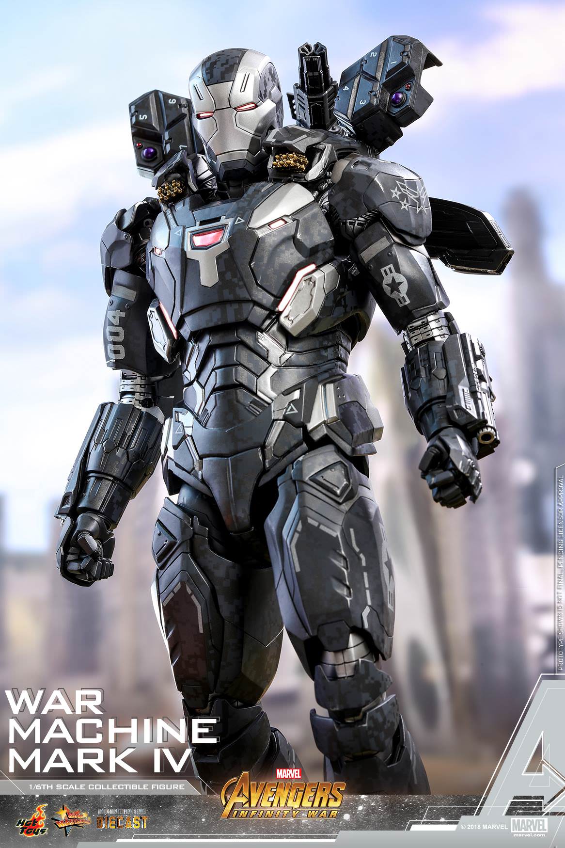 War Machine Mark IV S.E 1/6 - Avengers: Infinity War Hot Toys