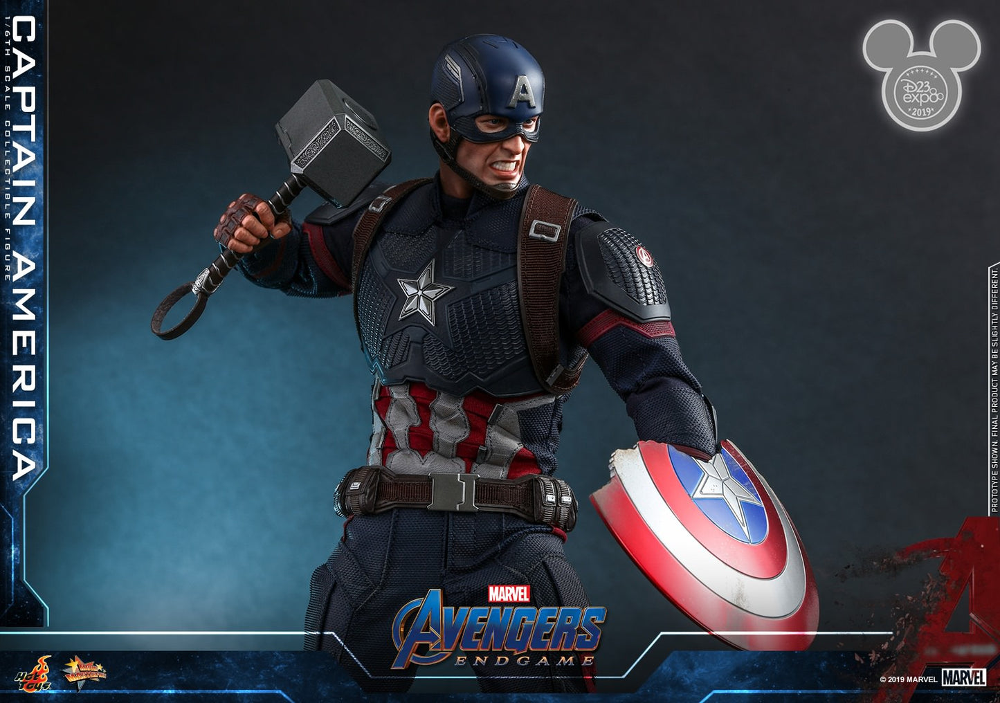 Captain America Disney Expo 2019 S.E 1/6 - Avengers: Endgame Hot Toys