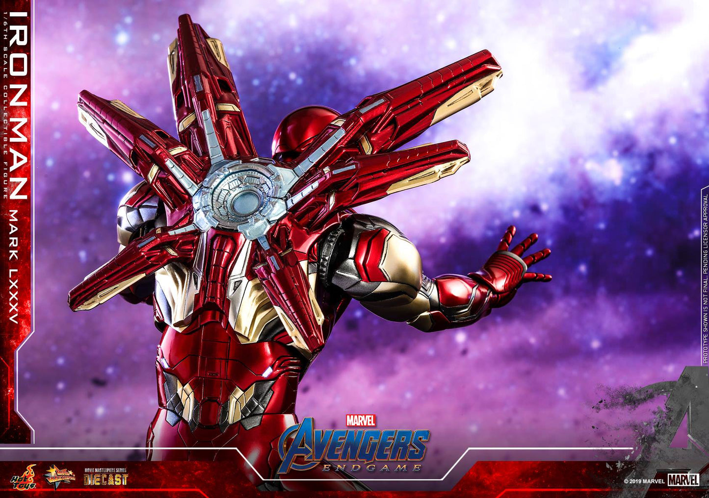 Iron Man Mark LXXXV 1/6 - Avengers: Endgame Hot Toys Die-Cast Metal