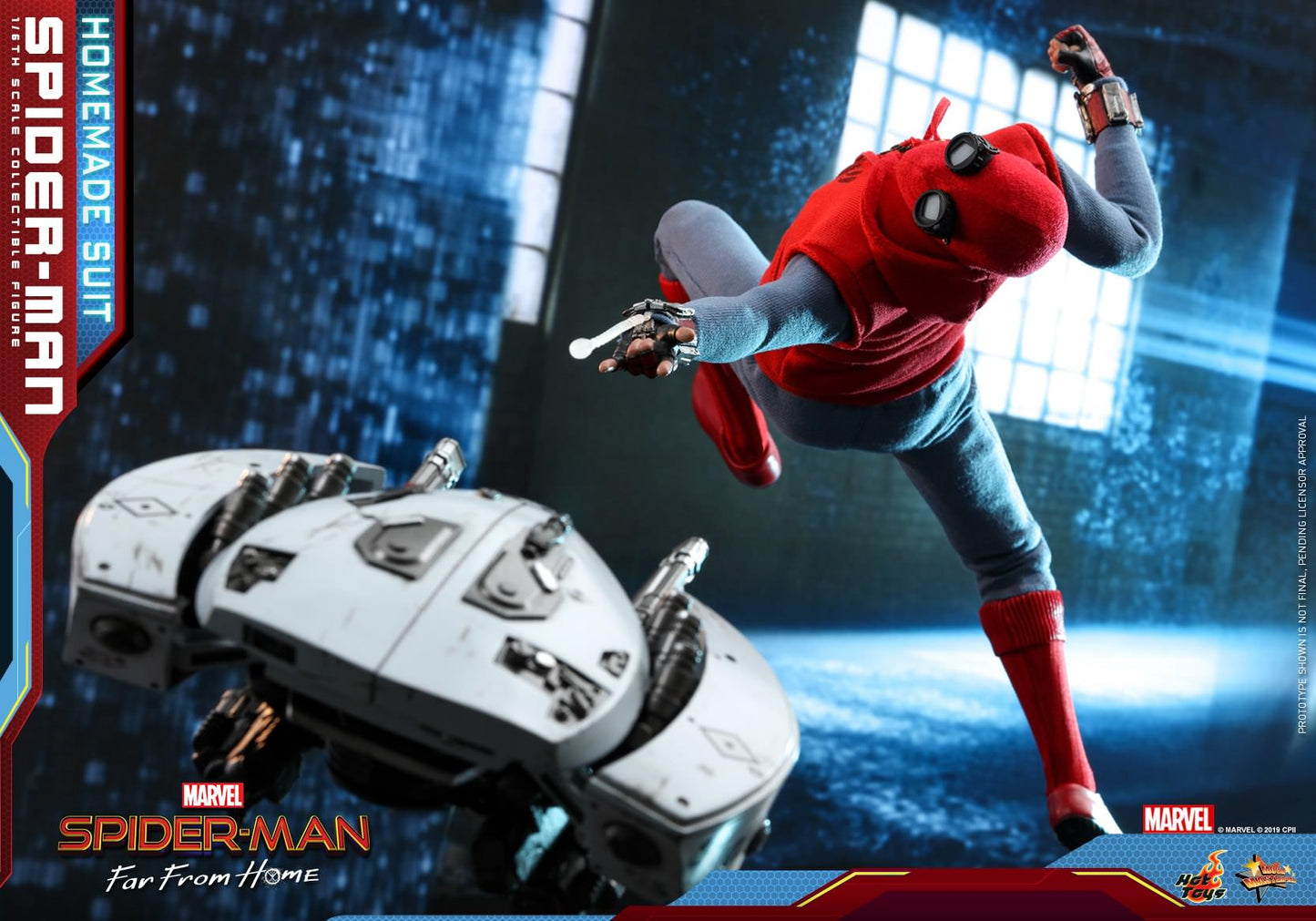 Spider-Man Homemade Suit 1/6 - Spider-Man: Far Frome Home Hot Toys