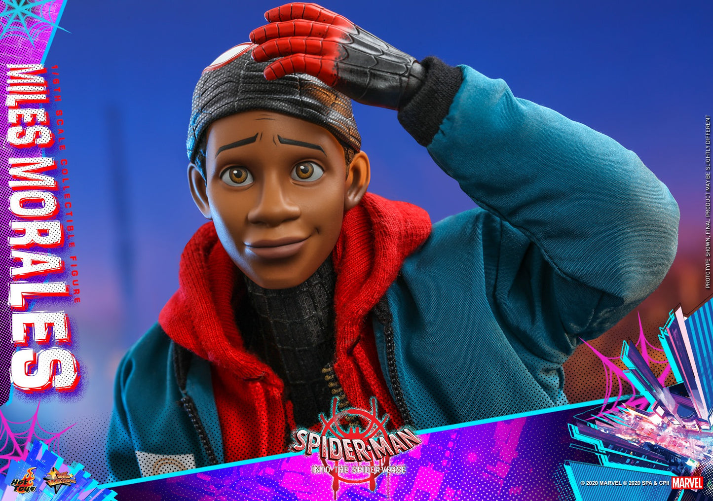 Miles Morales 1/6 - Spider-Man: Into the Spider-Verse Hot Toys