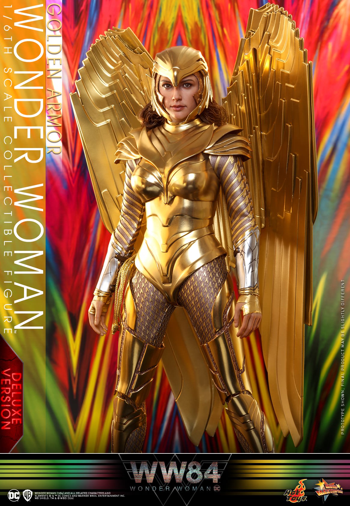 Wonder Woman Golden Armor Deluxe 1/6 - Wonder Woman 1984 Hot Toys