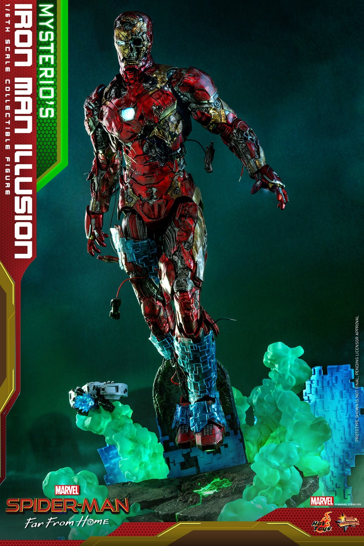 Mysterio's Iron Man Illusion 1/6 - Spider-Man: Far From Home Hot Toys