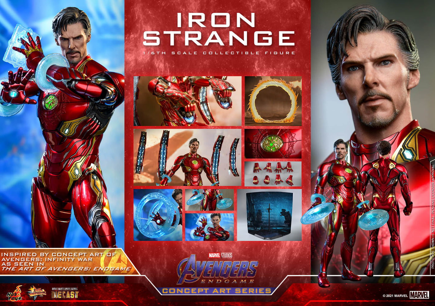 Iron Strange 1/6 - Avengers: Infinity War Hot Toys