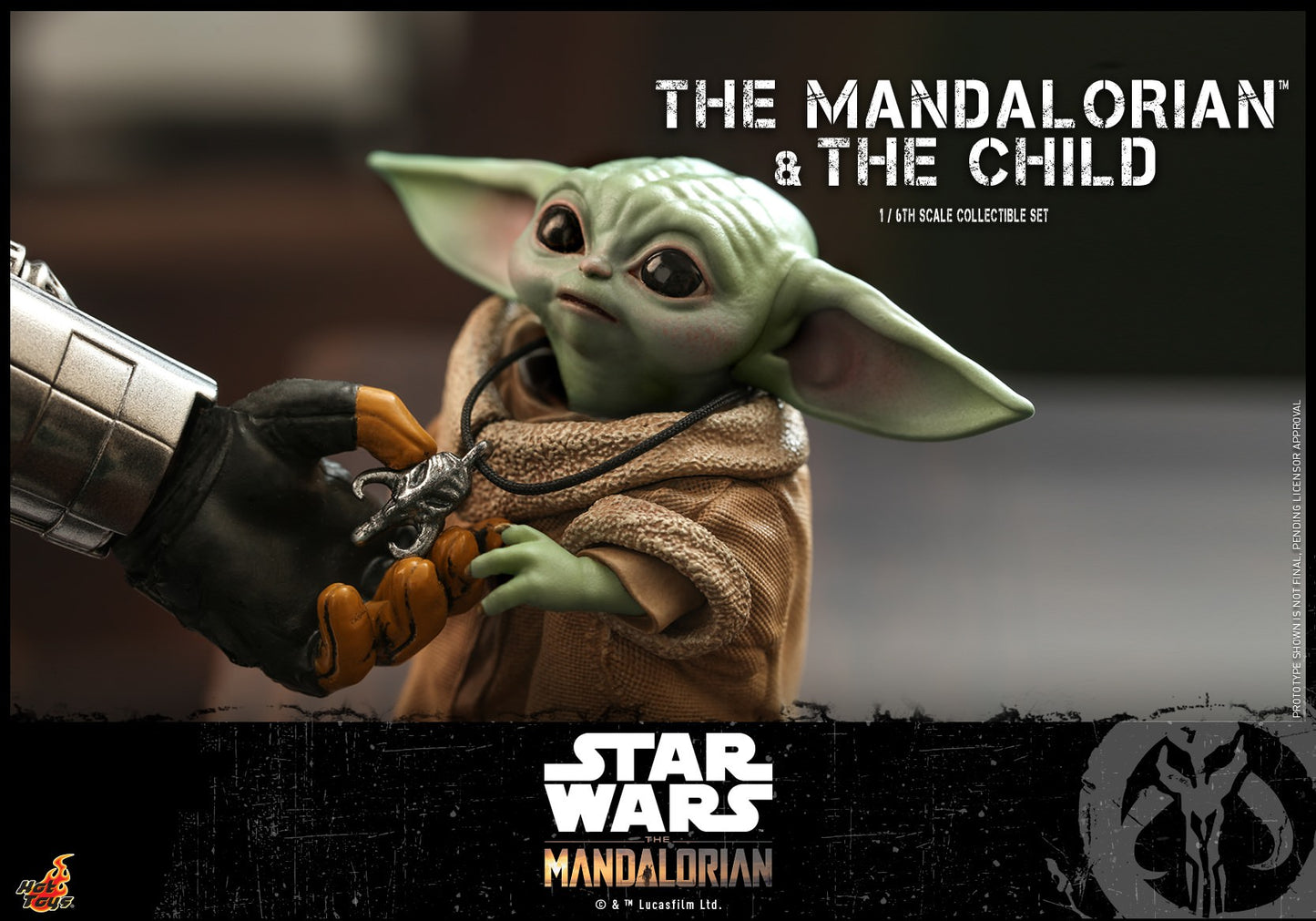 The Mandalorian & The Child 1/6 - Star Wars: The Mandalorian Hot Toys