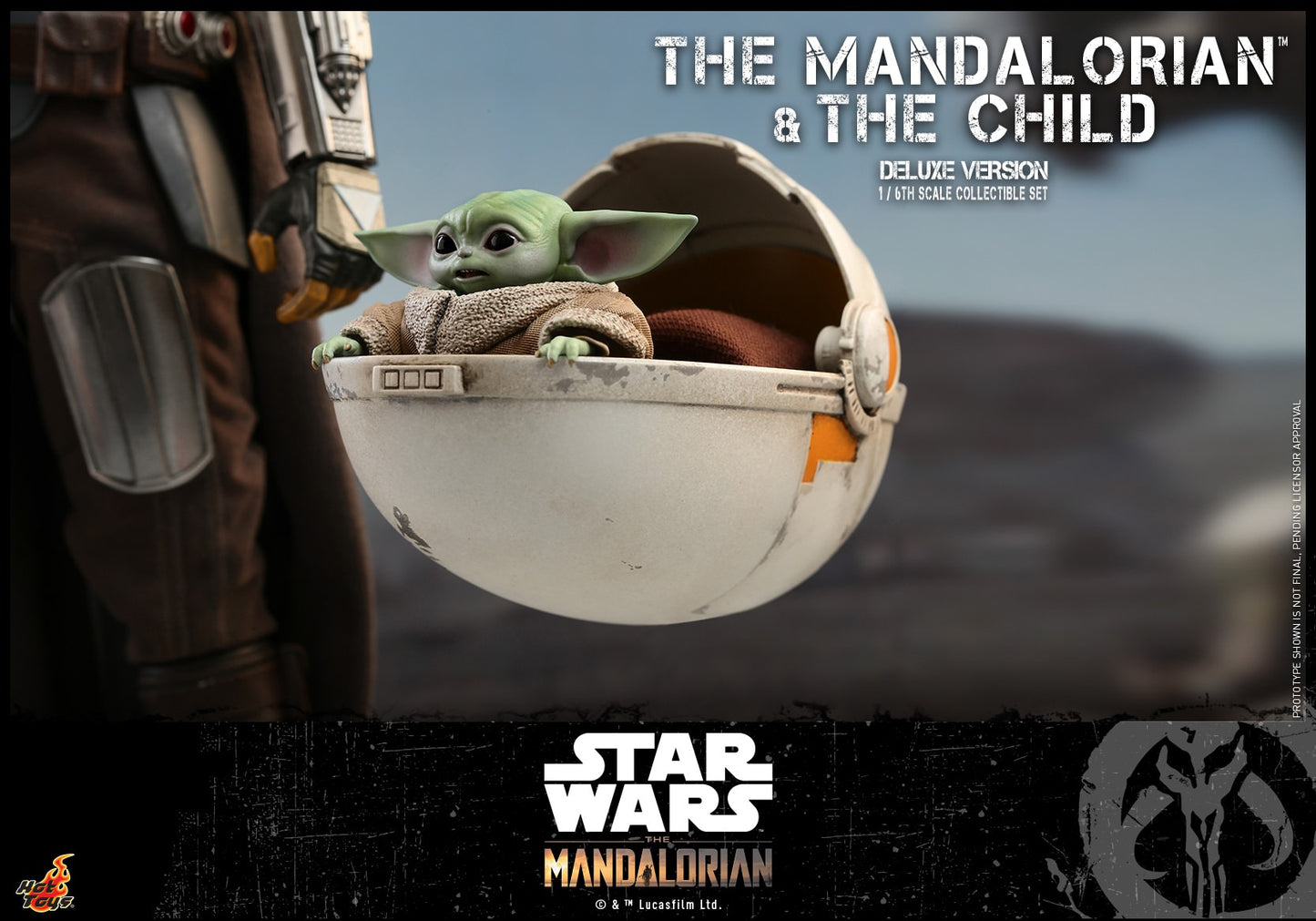 The Mandalorian & The Child Deluxe 1/6 - Star Wars: The Mandalorian Hot Toys