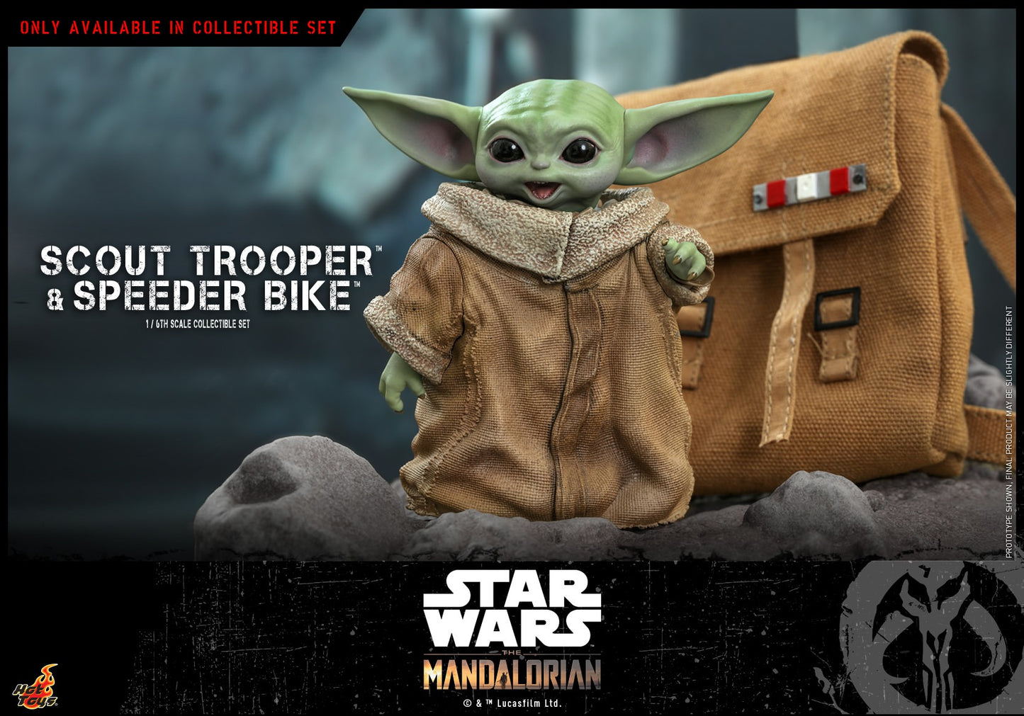 Scout Trooper & Speeder Bike 1/6 - Star Wars: The Mandalorian Hot Toys