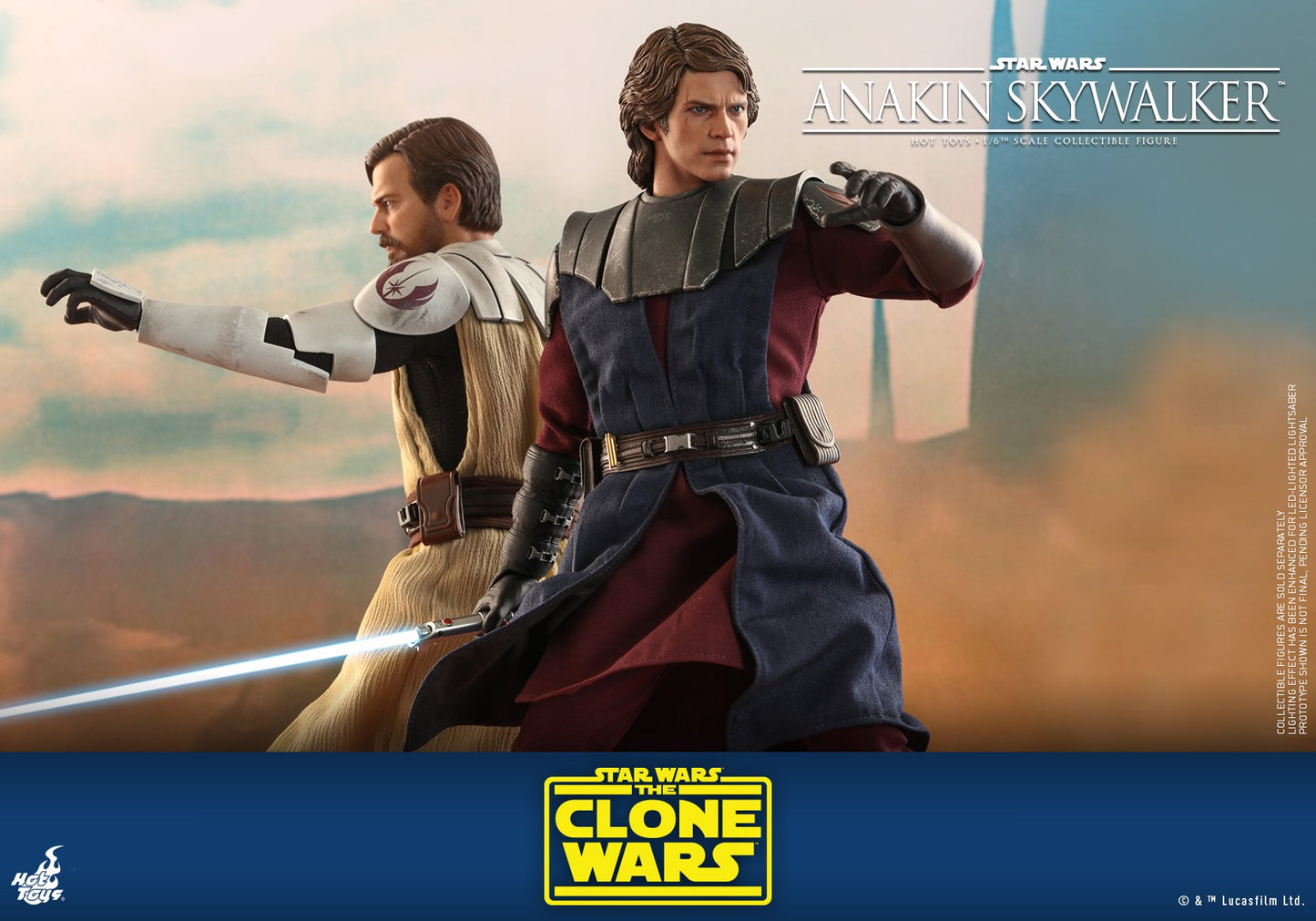 Anakin Skywalker S.E 1/6 - Star Wars: The Clone Wars Hot Toys